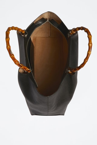 Sac à main en cuir - Noir