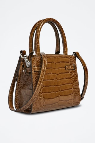 Sac à main en cuir - Taupe