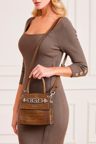 Sac à main en cuir - Taupe