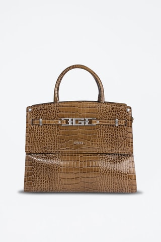 Sac à main en cuir - Marron