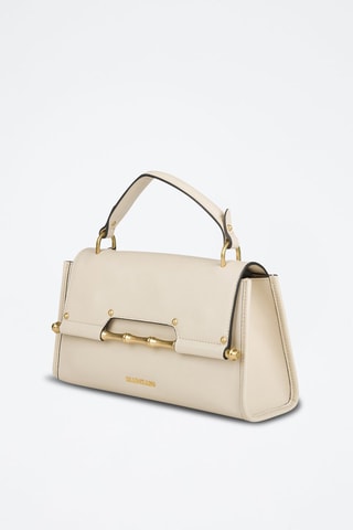 Sac à main en cuir - Ecru