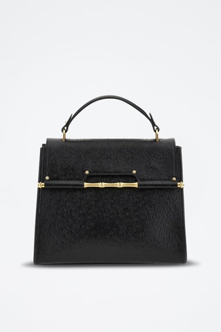 Sac à main en cuir Iris - Noir