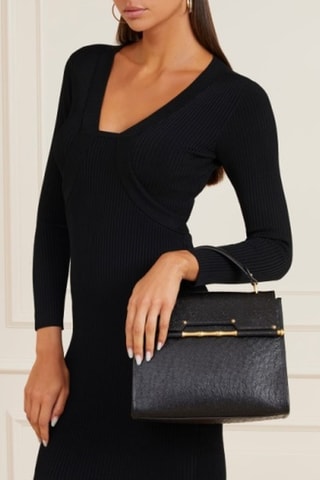 Sac à main en cuir Iris - Noir
