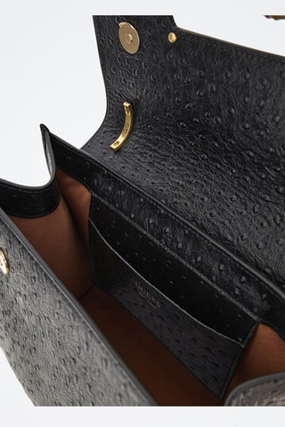 Sac à main en cuir Iris - Noir