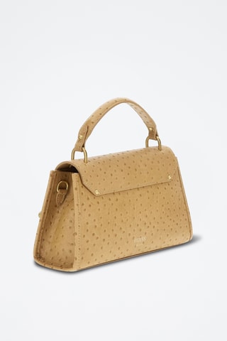 Sac à main en cuir Iris - Taupe