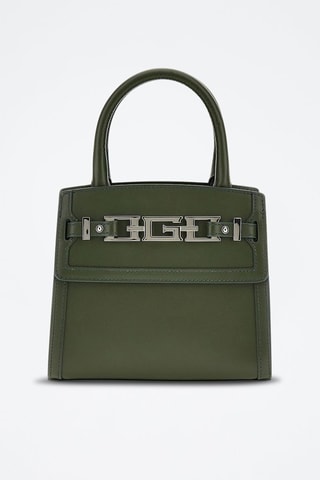 Sac à main en cuir - Vert foncé