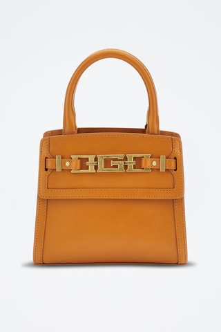 Sac à main en cuir - Orange