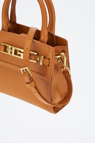 Sac à main en cuir - Orange