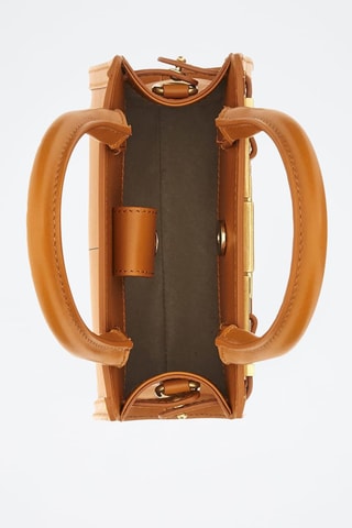 Sac à main en cuir - Orange