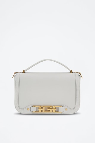 Sac à main en cuir - Gris clair