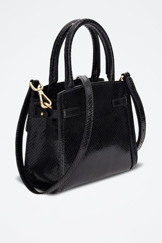 Sac à main en cuir - Noir