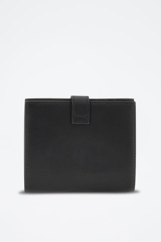Portefeuille en cuir Iris - Noir