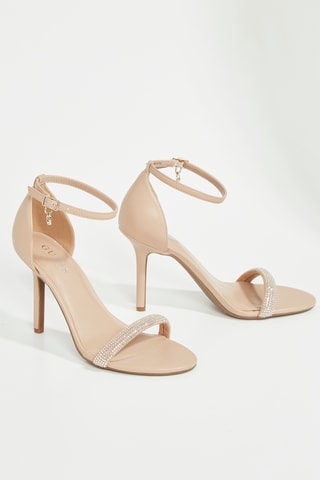 Sandales à talons Blingz - Nude