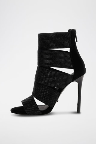 Sandales à talons - Noir