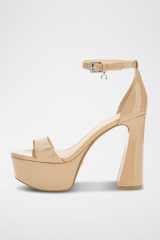 Sandales à talons - Beige