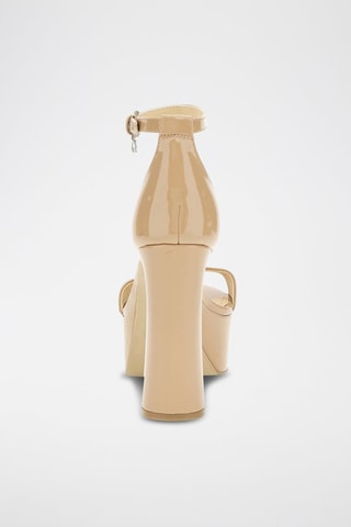 Sandales à talons - Beige
