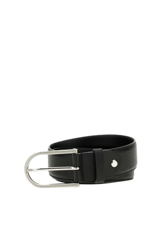 Ceinture en cuir - Noir