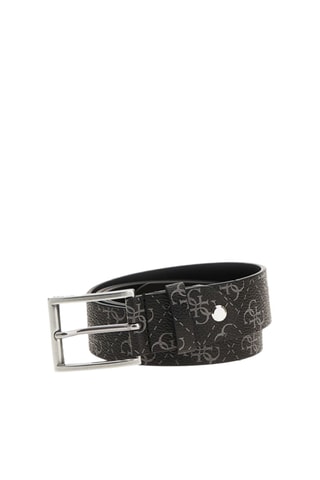 Ceinture réversible en cuir Classic - Noir