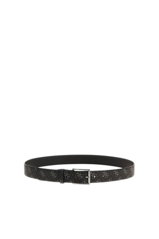Ceinture réversible en cuir Classic - Noir