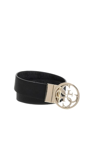 Ceinture réversible en cuir Noelle - Noir