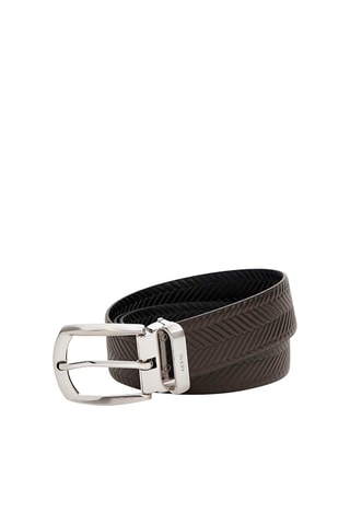Ceinture en cuir - Noir
