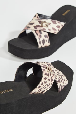 Mules compensées Danvi - Beige