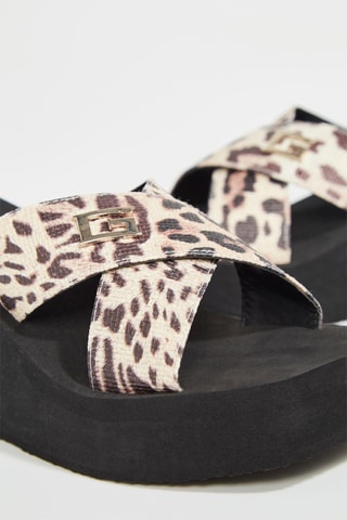 Mules compensées Danvi - Beige