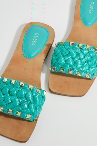 Mules Raidah - Turquoise