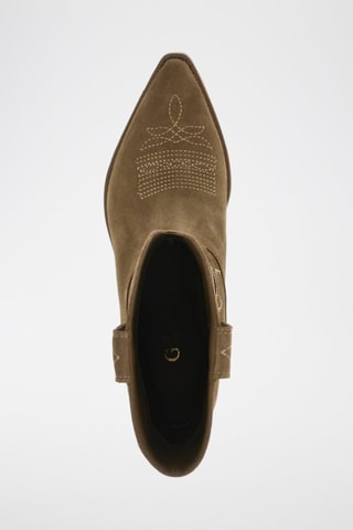 Bottines en nubuck - Marron