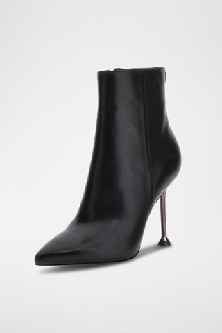 Bottines en cuir - Noir
