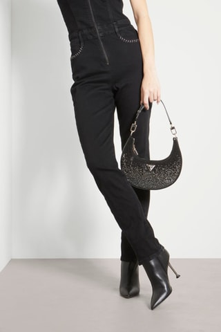 Bottines en cuir - Noir