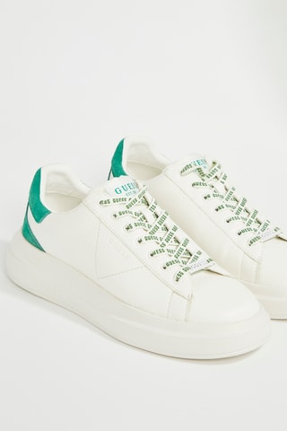 Baskets Elba - Blanc et vert