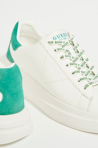 Baskets Elba - Blanc et vert