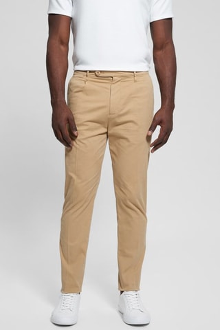 Pantalon slim - Beige