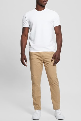 Pantalon slim - Beige