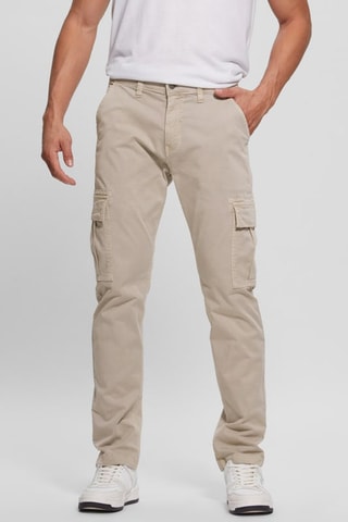 Pantalon cargo Beige