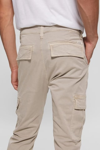 Pantalon cargo Beige
