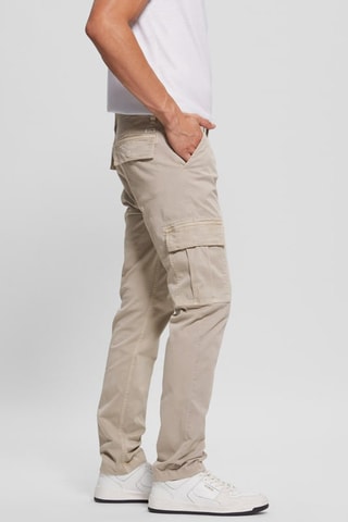 Pantalon cargo Beige
