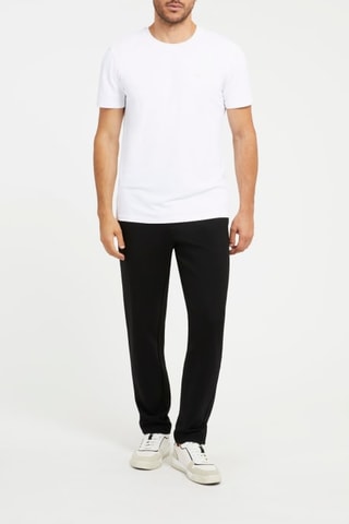Pantalon regular - Noir