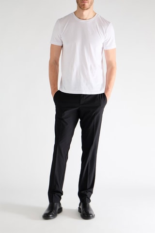 Pantalon regular - Noir