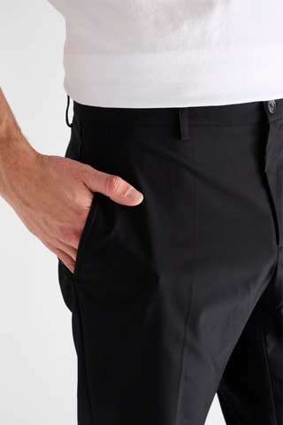 Pantalon regular - Noir