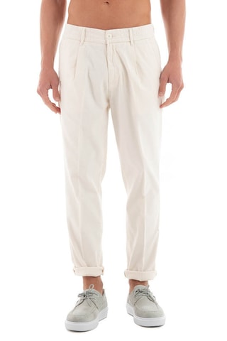Pantalon slim Henry - Blanc