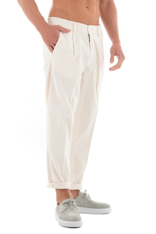Pantalon slim Henry - Blanc