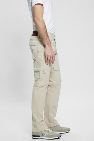 Pantalon regular - Beige
