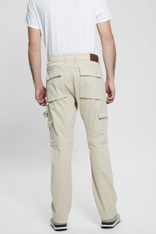 Pantalon regular - Beige