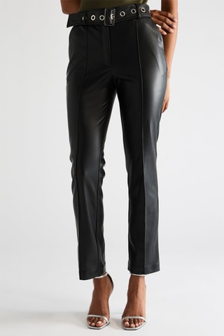 Pantalon 7/8 tailleh haute - Noir