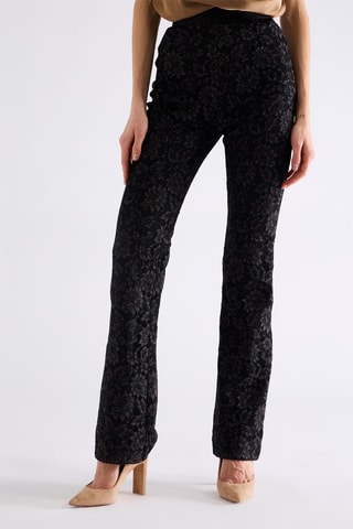 Pantalon taille haute - Noir