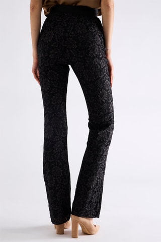 Pantalon taille haute - Noir