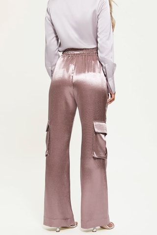 Pantalon cargo - Rose