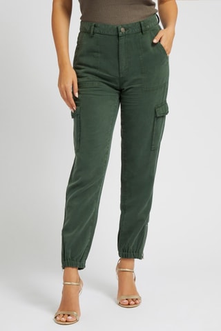 Pantalon cargo - Vert
